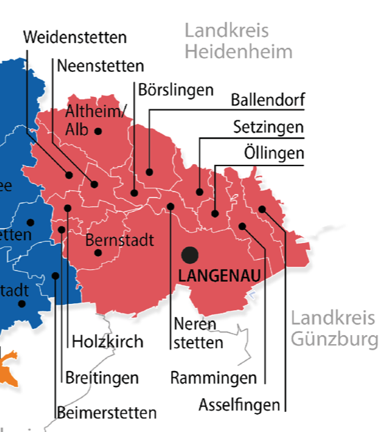 Wahlkreis IX im Alb-Donau-Kreis